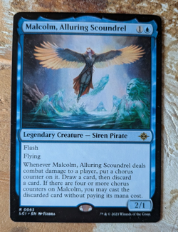 MTG Malcolm, Alluring Scoundrel - Lost Caverns of Ixalan NM - Image 1