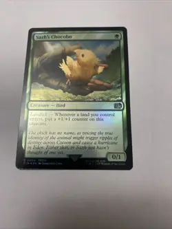 Sazh's Chocobo Final Fantasy Foil Mint - Image 1