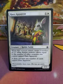 Hare Apparent - Foundations - NM - MTG - Image 1
