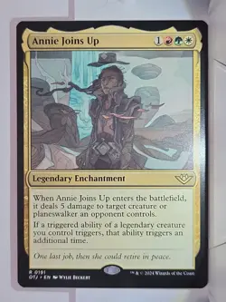 Annie Joins Up - R191 - MTG - Outlaws of Thunder Junction (OTJ) - Image 1