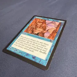 Magic the Gathering Intuition MTG Tempest MP Moderate Play - Image 3