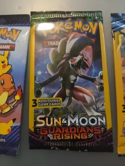 Nintendo Pokemon Trading Card Game Sun & Moon Guardians Rising Lycanroc Booster… - Image 1
