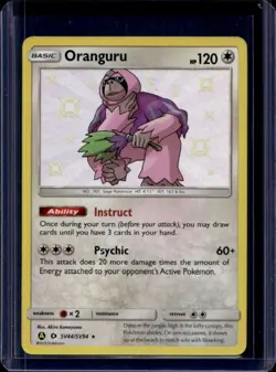 2019 Pokemon SM Hidden Fates Oranguru #SV44/SV94 - Image 1