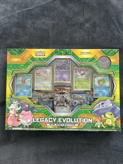 Pokemon TCG Legacy Evolution Pin Collection Box - Image 1