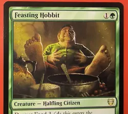 MTG, MAGIC: FEASTING HOBBIT, LTC, RARE #0037 , REGULAR FINISH - Image 2