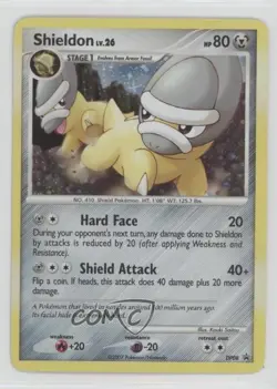 Shieldon Pokemon Diamond & Pearl Black Star Promo #DP08 2007 - Image 1