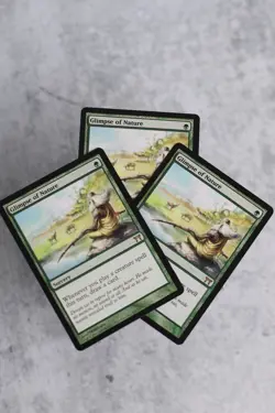 GLIMPSE OF NATURE mtg LP Champions of Kamigawa Rare - Image 3