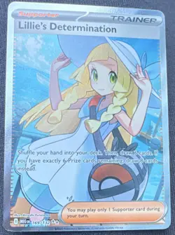 Pokemon Lillie's Determination Me01 Mega Evolution Full Art Holo Ultra Rare 169… - Image 1