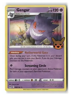 Gengar 066/196 Holo Rare Lost Origin Trick or Trade Pokemon Near Mint - Image 1