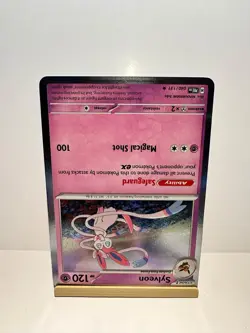 Sylveon 040/131 Rare Prismatic Evolutions Pokemon Holo Near Mint - Image 2