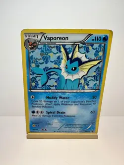 Vaporeon - BW89 BW89 Holo Promo Black And White Promo Pokemon Heavily Played - Image 1