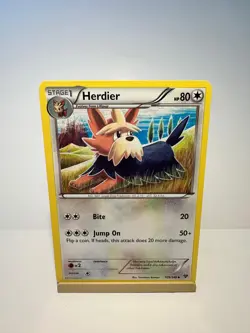 Herdier 109/146 Uncommon XY Pokemon Near Mint - Image 1