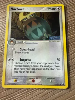 Noctowl 43/115 Unseen Forces STAMPED Reverse Holo Pokemon Card - Image 1