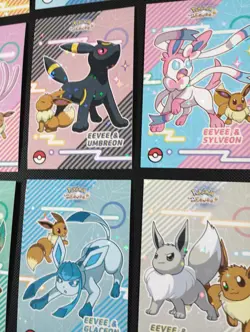 Pokemon Let's Go Eevee Database Peru Duo's Set Eeveelutions Full Set STAR HOLO - Image 2