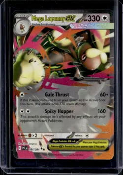 2025 Pokemon Phantasmal Flames Mega Lopunny ex Double Rare #084/094 - Image 1