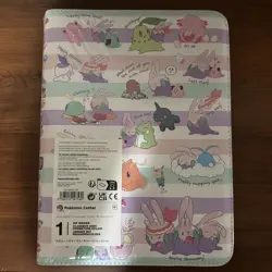 New Pokemon TCG We're Goomy Zip Binder Pokemon Center Exclusive Sealed - Image 1