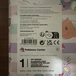 New Pokemon TCG We're Goomy Zip Binder Pokemon Center Exclusive Sealed - Image 2