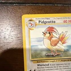 Pokemon Pidgeotto Base Set 22/102 NM/LP - Image 2