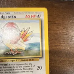 Pokemon Pidgeotto Base Set 22/102 NM/LP - Image 3