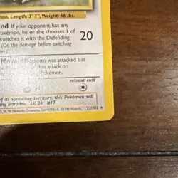 Pokemon Pidgeotto Base Set 22/102 NM/LP - Image 4