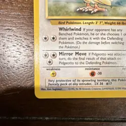 Pokemon Pidgeotto Base Set 22/102 NM/LP - Image 5