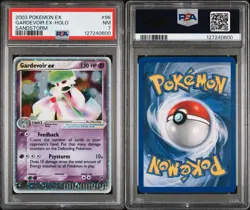 2003 POKEMON EX SANDSTORM #96 GARDEVOIR EX-HOLO PSA 7 SWIRL Possible RegradeU - Image 4