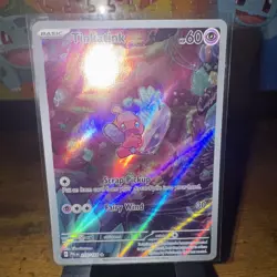 Pokemon TCG Tinkatink 216/193 Sv02: Paldea Evolved Illustration Rare Holo - Image 1