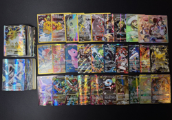 Lot of 150 Pokemon Cards Mega/EX/GX/Full Art/V/VMAX Modern Collection HP-DAMAGED - Image 1