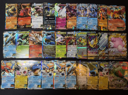 Lot of 150 Pokemon Cards Mega/EX/GX/Full Art/V/VMAX Modern Collection HP-DAMAGED - Image 5