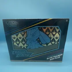 Pokemon TCG Crown Zenith Elite Trainer Box Plus Pokemon Center Edition Sealed - Image 1
