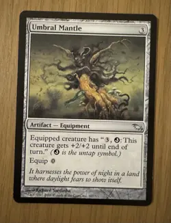 MTG Umbral Mantle Shadowmoor Regular LP/NM - Image 1