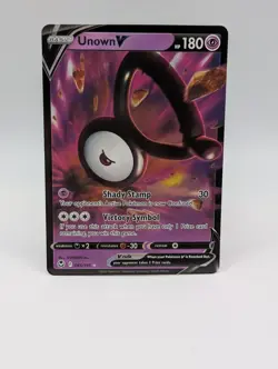 Unown V 065/195 Swsh12 - Pokemon Silver Tempest - Near Mint Holo Ultra Rare - Image 1