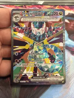 Pokemon Dragapult ex Special Illustration Rare Full Art Holo Sv: Prismatic 165 - Image 1