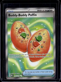 2025 Pokemon Mega Evolution Buddy-Buddy Poffin Ultra Rare #167/132 - Image 1
