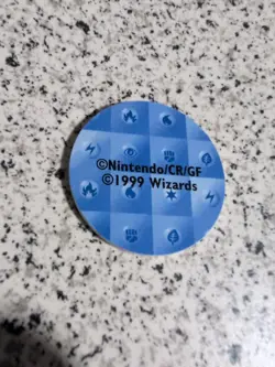 Nintendo Pokemon TCG Chansey Flip Coin 1999 Vintage Pokemon Coin WOTC - Image 5