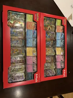 Pokemon TCG: Prismatic Evolutions 8 Mini-Tins Promos Costco Lot Of 2 IN HAND - Image 1