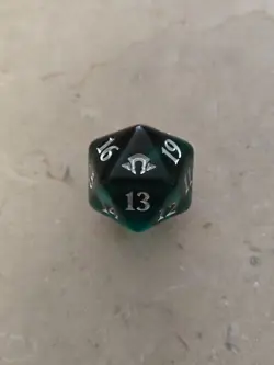 Magic Modern Horizons 3 D20 Spindown Collector Dice Oversized XL Die MTG MH3 - Image 1