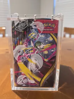 Pokemon TCG: Mega Evolution Factory Sealed Enhanced Booster Box w/ Acrylic Case - Image 3