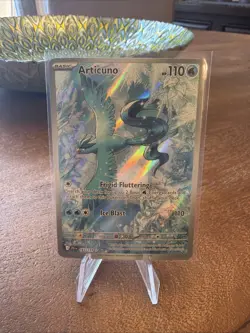 Pokemon TCG Articuno Journey Together Illustration Rare 161/159 - Image 1