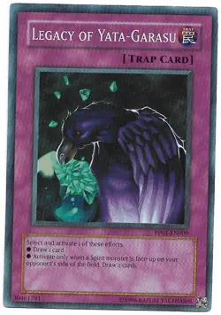 Legacy of Yata-Garasu [Super Rare] PP01-EN009 YuGiOh Premium Pack - Image 1