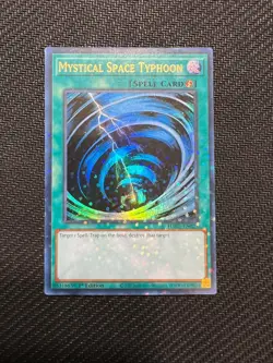 Mystical Space Typhoon (Duel Terminal) HAC1-EN023 Ultra Rare YuGiOh - Image 1
