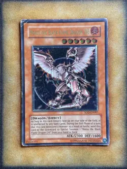 Yugioh Horus the Black Flame Dragon LV6 SOD-EN007 Ultimate Rare HP - Image 1