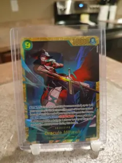 One Piece TCG Dracule Mihawk SEC OP14-119 Secret The Azure Sea’s Seven English - Image 1