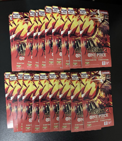 One Piece The Best Vol. 2 PRB-02 Sealed Booster Packs LOT OF 20 ENGLISH 🔥🔥🔥 - Image 1