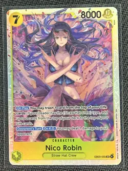 Extra Booster: One Piece Heroines Edition NICO ROBIN (055) EB03-055 Foil - Image 1