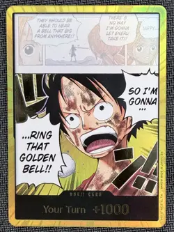 One Piece Gold DON!! OP15 ENGLISH Luffy Golden Bell - Adventure On Kamis Island - Image 1