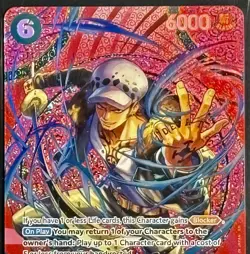 Trafalgar Law (SP) - Adventure on Kami's Island (OP15-EB04) RARE ART - Image 2