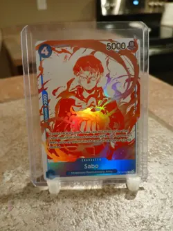 One Piece TCG Sabo 3rd Anniversary Treasure Campaign Pack OP10-049 R English - Image 1