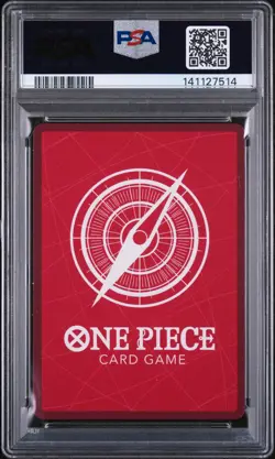 2025 ONE PIECE OP13-CARRYING ON HIS WILL ALTERNATE ART MONKEY D. LUFFY PSA 10 - Image 2