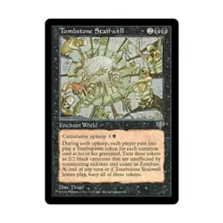 WOTC MtG Mirage Tombstone Stairwell (R) EX - Image 1